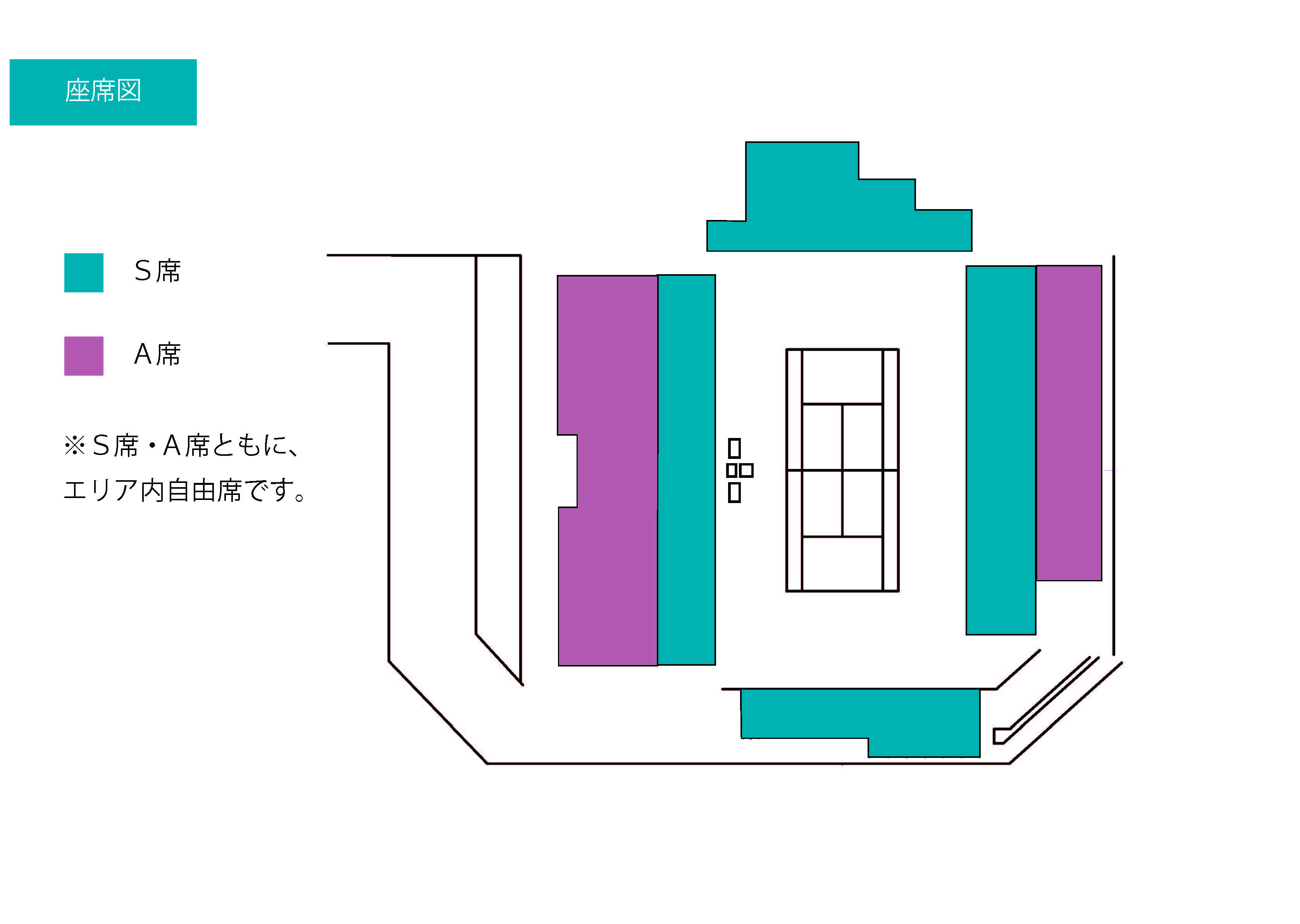 座席配置図